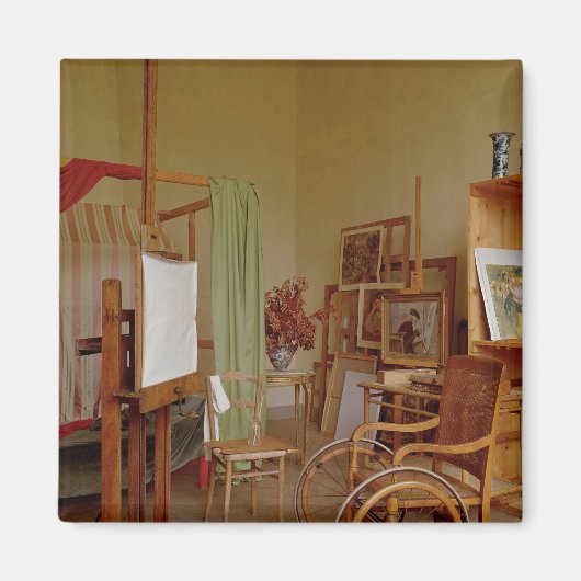 1907年から使用されたルノアールのスタジオのビュー マグネット (正面)