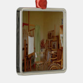 1907年から使用されるルノアールのスタジオの眺め メタルオーナメント (右)