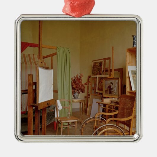 1907年から使用されるルノアールのスタジオの眺め メタルオーナメント (正面)