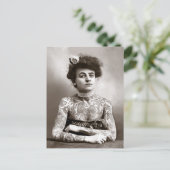 1907年のタトゥー女, ポストカード (スタンド正面)