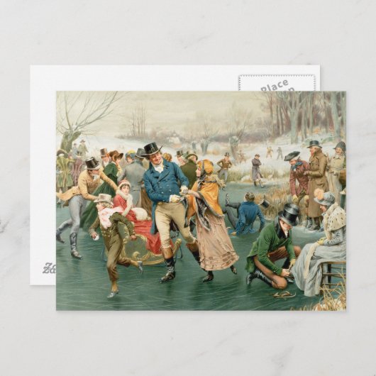 1907年の梨からのメリークリスマス シーズンポストカード (正面/裏面)