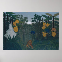 1907年アンリ・ルソー著 ポスター