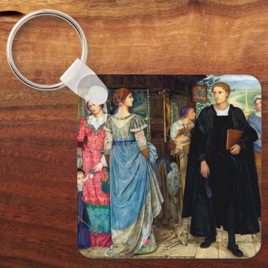 1907年ケイト・エリザベス・ブンセによる偶然の会合 キーホルダー (正面)