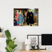 1907年ケイト・エリザベス・ブンセによる偶然の会合 ポスター (ホームオフィス)