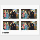 1907年ケイト・エリザベス・ブンセによる偶然の会合 長方形シール (シート)