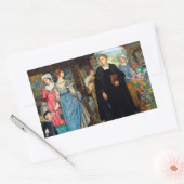 1907年ケイト・エリザベス・ブンセによる偶然の会合 長方形シール (封筒)