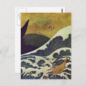 1907年セーラー戦士ダラック・シンドバッド ポストカード (正面/裏面)