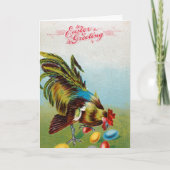 1907年頃のヴィンテージイースターカード シーズンカード (正面)