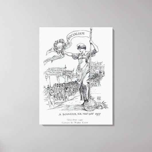 1907年5月の日 キャンバスプリント (正面)