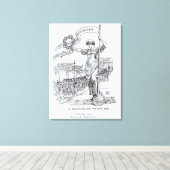 1907年5月の日 キャンバスプリント (インサイチュ (ウッドフロア))