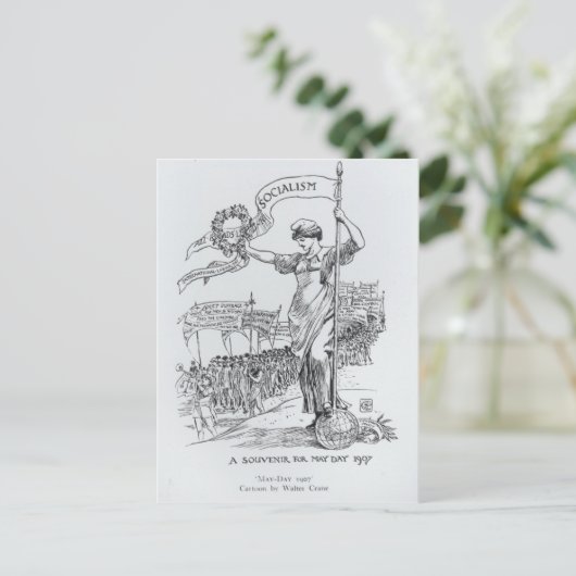 1907年5月の日 ポストカード (スタンド正面)