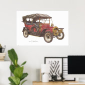 1907 TTモデルローバー自動車 ポスター (ホームオフィス)