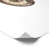 1907 TTモデルローバー自動車 ポスター (角)