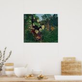 1908アンリルーソー絵画ス ポスター (キッチン)