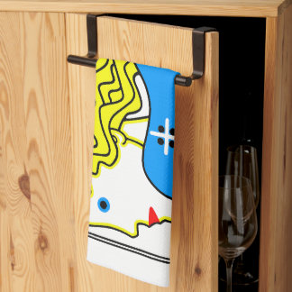 1908ウィーンアールヌーボーアートショーフェアメイド キッチンタオル