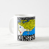 1908ウィーンアールヌーボーアートショーフェアメイド コーヒーマグカップ (正面左)