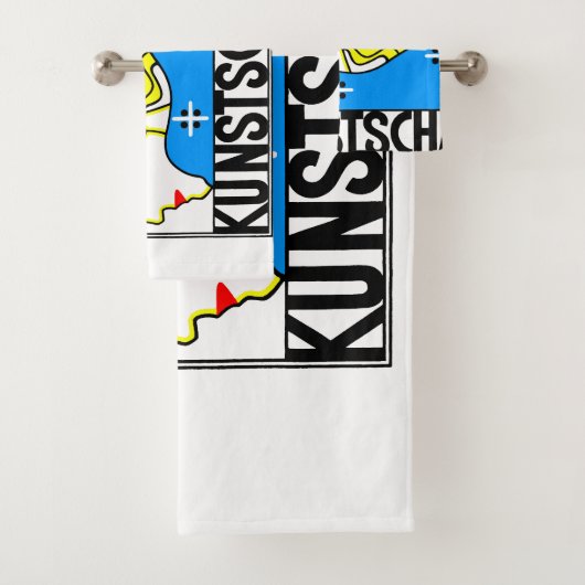 1908ウィーンアールヌーボーアートショーフェアメイド バスタオルセット (インサイチュ)