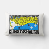 1908ウィーンアールヌーボーアートショーフェアメイド ランバークッション (正面)