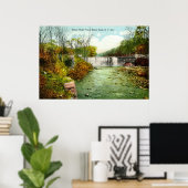 1908ブロンクス川秋、ブロンクス公園、ニューヨーク ポスター (ホームオフィス)