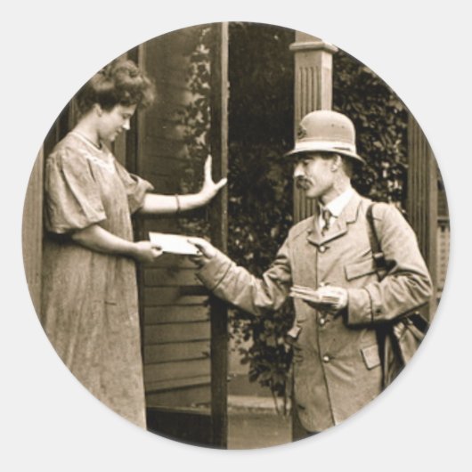 1908メール ラウンドシール (正面)