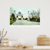 1908ヴィンテージ展望パーク、ブルックリン、ニューヨーク ポスター (キッチン)