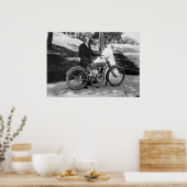 1908共同創立者ウォルター・デイビッドソン ポスター (キッチン)