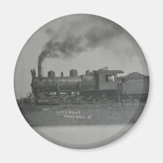 1908年にタララで列車を運転 マグネット (正面)