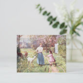 1908年のイースターエッグ シーズンポストカード (スタンド正面)