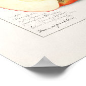 1908年のリンゴby Amanda Almira Newton ポスター (角)