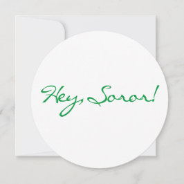 1908年の誕生日ノートカード 招待状