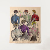 1908年ギンベルスの婦人用ブラウス ウエストNo.1 タペストリー (正面)