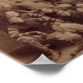 1908年サッカー ポスター (角)