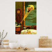 1908年シャンパン ポスター (キッチン)