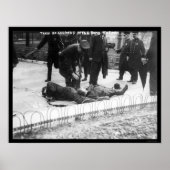 1908年ニューヨーク市の無政府主義爆弾犠牲者 ポスター (正面)