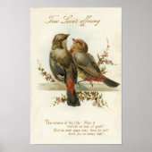 1908年 ヴィンテージ True Love's Offering ポスター (正面)