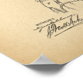 1908特許登録簿 ポスター (角)