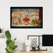 1908 Aida Reissueヴィンテージ36 x 24ポスター ポスター (ホームオフィス)