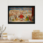 1908 Aida Reissueヴィンテージ36 x 24ポスター ポスター (キッチン)