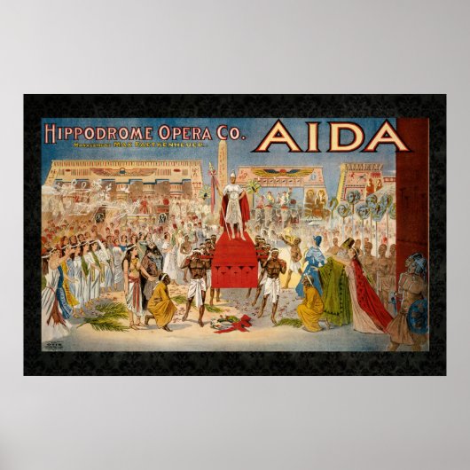 1908 Aida Reissueヴィンテージ36 x 24ポスター ポスター (正面)
