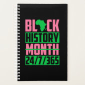 1908 AKA Black History Month プランナー手帳 (正面)