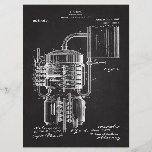 1909ウイスキー メニュー (正面)