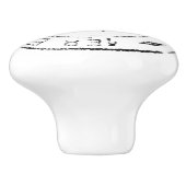 1909エッフェルタワーポストマーク セラミックノブ (側面)