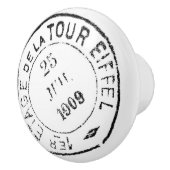 1909エッフェルタワーポストマーク セラミックノブ (右)