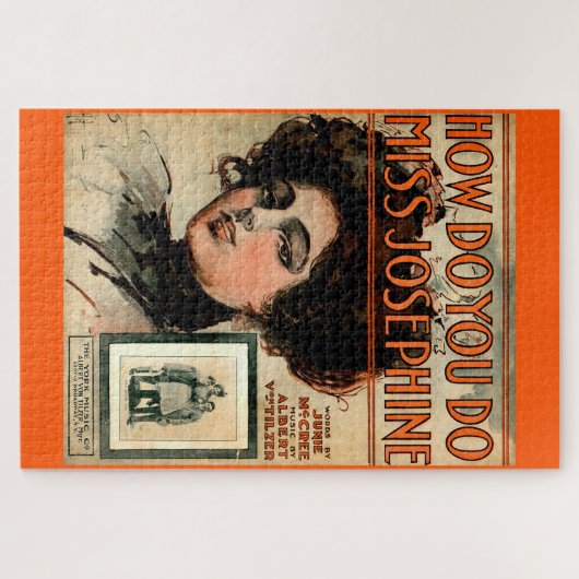 1909ジョセフィーネのシ恋しく思ートミュージックの方法 ジグソーパズル (横)