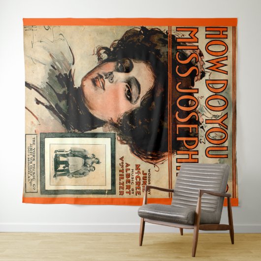 1909ジョセフィーネのシ恋しく思ートミュージックの方法 タペストリー (インサイチュ(横))