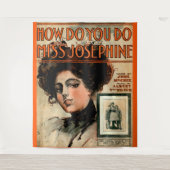 1909ジョセフィーネのシ恋しく思ートミュージックの方法 タペストリー (正面)