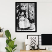 1909中国の年父と兄とのプーイ天皇 ポスター (ホームオフィス)