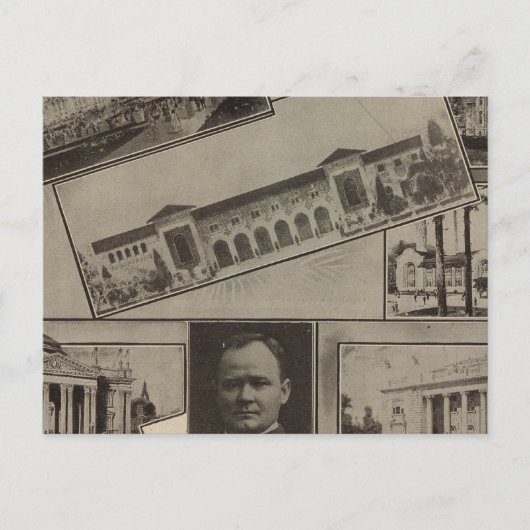 1909年シアトル、アラスカ・ユーコン環太平洋博覧会 ポストカード (正面)