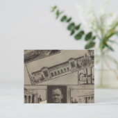 1909年シアトル、アラスカ・ユーコン環太平洋博覧会 ポストカード (スタンド正面)