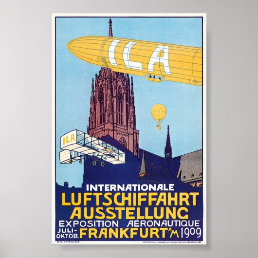 1909年国際航空展ポスター ポスター (正面)
